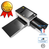 TD® Imprimante photo pour téléphone portable wifi sans fil portable maison mini imprimante photo couleur 6 pouces