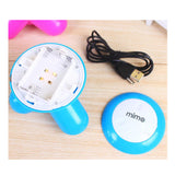 TD® Appareil massage Femme/Masseur triangle avec Trépied/Câble USB fournis /Relaxant multifonctuonnel Bleu/Coloré et facile à utilis