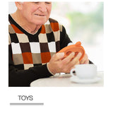 TD® Jouet de décompression de silicone de jeu de calmar, gâteau de sucre de forme ronde, jeu de puzzle de cerveau de cueillette de s