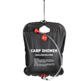 TD® 20L sac de douche sac à eau de sport sac de douche solaire fournitures de plein air pique-nique Camping stockage de l'eau