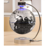 Globe flottant magnétique à lévitation illumineé 8 pouces (bleu) - Prise EU