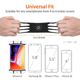 TD® Support téléphone velo guidon iphone moto appartement poussette Appuie tête portable samsung s8 sport silicone 6 pouces fixation