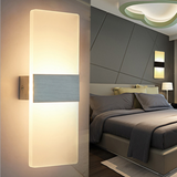 TD® ChangM 2PCS Applique Murale LED 12W Lampe Moderne Design Up and Down Luminaires Muraux Intérieur de mur Lampe