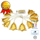 TD® Guirlande lumineuse LED Boîte à piles Outil de lampe décorative pour partie d'arbre de Noël creux