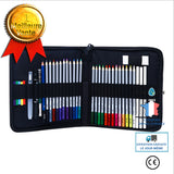 Ensemble de 40 crayons couleur, ensemble mines couleurs solubles dans l'eau 24 couleurs, fournitures peinture d'art professio