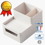 TD® Boîte rangement pour articles divers Organisant une boîte de rangement articles divers multifonctionnelle plastique pour papeter
