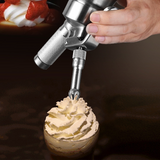 TD® Crème montage mousseur processus de dessin crème mousseur montage fleur acier inoxydable mousse pistolet crème bouteille 500 ml