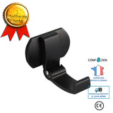 Patère Crochet Pliant Espace Aluminium Crochet Simple Pas De Poinçon Créatif Patère Crochet De Nordique Créatif Noir Pliable