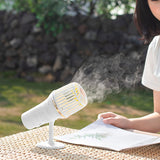 TD® ventilateur de pulvérisation de microphone sur pied mini ventilateur d'humidificateur rechargeable portable usb portable