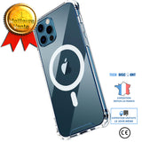 TD® Convient pour iPhone12 étui de téléphone portable Apple étui de téléphone portable  à magnétisation sans fil transparent