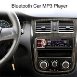 TD® Autoradio Affichage d'écran LCD Sans fil Voiture Bluetooth MP3 FM stéréo récepteur audio Mains libres 1233 UE Plug