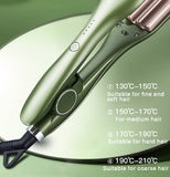 TD® Cheveux bigoudi dames vague curl attelle tourmaline céramique ne fait pas mal cheveux curling bâton maison paresseux laine curl