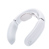 TD® Masseur de cou  Compresse chaude Masseur de la colonne cervicale Masseur électrique intelligent 3 modes Machine de massage port