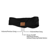 TD® Bandeau de sport Bluetooth style rechargeable bandeau de cheveux en cours d'exécution Fitness Yoga Bluetooth bandeau de musique