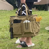 TD® Pique-nique en plein air sac de glace Camping trousse à outils jardin sac de rangement pliable électricien outil sac de rangemen