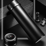 TD® Tasse d'isolation Tasse à eau portable extérieure en acier inoxydable Tasse à eau isolante à affichage intelligent de la tempéra