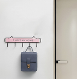 Crochet de style nordique Crochet mural Porte d'accès Porte-clés Décoration dessin animé de vêtements Accueil chambre Crochet