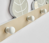 Supports de suspension crochets muraux nordiques accroche-clés d'accès crochets muraux de chambre à coucher gris sans poinçon