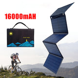 TD® Panneau solaire chargeant le sac pliant solaire de téléphone portable 12V40W panneau de charge portatif extérieur pliable solair