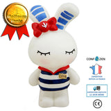 Tirelire vinyle résistant aux chutes bricolage peint blanc embryon lapin enfants maternelle puzzle anniversaire cadeau jouet