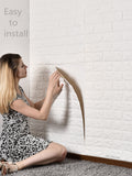 TD® Papier peint autocollant mural meuble chambre mur cuisine toilette stickers salon imperméable eau protection environnement maiso