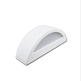 TD® Applique Murale Céramique ATENA E27 Lampe Murale Moderne boho Design pr Chambre Salon Escalier Couloir - Blanc