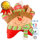 TD® Oreiller Pentagramme 40cm pour décorations Noël-Oreiller doux pour canapé-coussin pour enfant décoration de maison