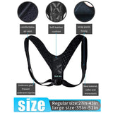 TD® Correcteur de posture ceinture dos épaules avachies support colonne vertébrale stabilité équilibre redresse unisexe lavable régl