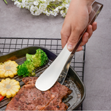 Clip de barbecue creux 7 pouces d'épaisseur pleine 304 pince alimentaire en acier inoxydable anti-brûlure outil de steak clip