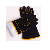 TD®  gants en cuir de vachette pour barbecue BBQ cuisine grillade anti inflammable protection artisanal  peau de vache accessoire