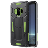 TD® Samsung Galaxy S9+ Coque de protection verte Anti-chute Anti-collision Samsung Phone Case Samsung Phone Case Design