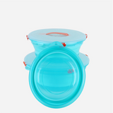 Bol d'appâts de poisson pliable portable, bol en caoutchouc, bol d'appâts vivants en silicone, boîte d'appâts mixtes, accesso