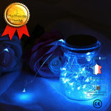 TD® Guirlande lumineuse LED fil  déco USB ld'ornement de fête  (Bleu 5m)