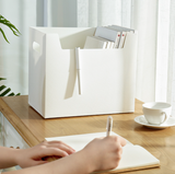 TD® Panier  rangement Boîte de rangement de bureau Boîte d'organisation bureau simple Boîte de rangement de papeterie multifonctionn