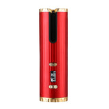 INN® Fer à friser automatique sans fil nouveau fer à friser portable mini chargeur USB fer à cheveux minuterie thermostat à 6 vitess