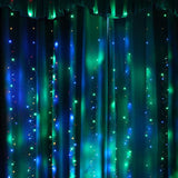 TD® 3m * 3m LED rideau lumineux Guirlande lumineuse LED color