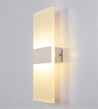 TD® ChangM Applique LED Intérieur 12W Applique Murale Acrylique Eclairage Moderne (Wonme achat en magasin)