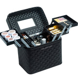 TD® Boîte de rangement pour cosmétiques Nail Art Broderie et maquillage Boîte à outils portable Sac cosmétique de voyage Portable