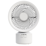 TD® Lampe d'atmosphère de lampe de ventilateur de camping à durée de vie de batterie super longue en plein air ventilateur portable