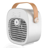 TD® Refroidisseur d'air USB pulvérisation réfrigération ventilateur de climatisation Portable charge ventilateur de bureau portable