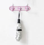 Crochet clé crochet tenture murale porte décorative mur nordique mignon porte crochet crochet en métal rose crochet figure vê