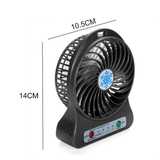 INN® Ventilateur USB Mini Charge Portable Petit Ventilateur Refroidissement Bureau Bureau Domicile Plein Air Étudiant Bureau Ventila
