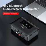 TD® Récepteur Bluetooth sans fil Bluetooth 5.0 Transmetteur Bluetooth de voiture Lecteur audio de voiture sans fil Adaptateur Blueto