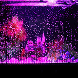INN® Lumière bulles télécommande changement de couleur aquarium aquarium lumière à bulles sous-marine colorée aération bulle led aqu
