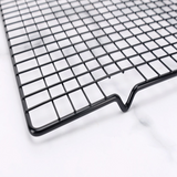Filet de cuisson antiadhésif noir Outils de cuisson Grille de refroidissement pour gâteaux Grille de refroidissement pour pai