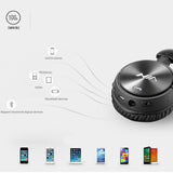 TD® NIA-Q2 casque bluetooth monté sur la tête carte radio APP contrôle son stéréo bilatéral compact et portable largement compatible