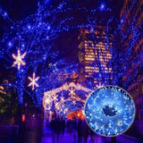 TD® Guirlande Lumineuse LED 30 m / 8 Modes d'éclairage Mariage Anniversaire, Sapin de Noël Décoration Intérieure Extérieure Guirland