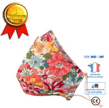 TD® Masque en tissu floral réutilisable pour masque de coton anti-buée lavable à la mode pour femmes masque halloween femme