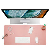TD® Tapis de bureau en cuir Tapis de souris surdimensionné Tapis de souris personnalisable Tapis de bureau pour ordinateur portable