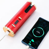 INN® Fer à friser automatique sans fil nouveau fer à friser portable mini chargeur USB fer à cheveux minuterie thermostat à 6 vitess
